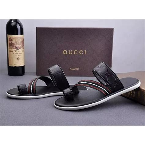 replica gucci flip flops mens|men Gucci Flip Flops sale.